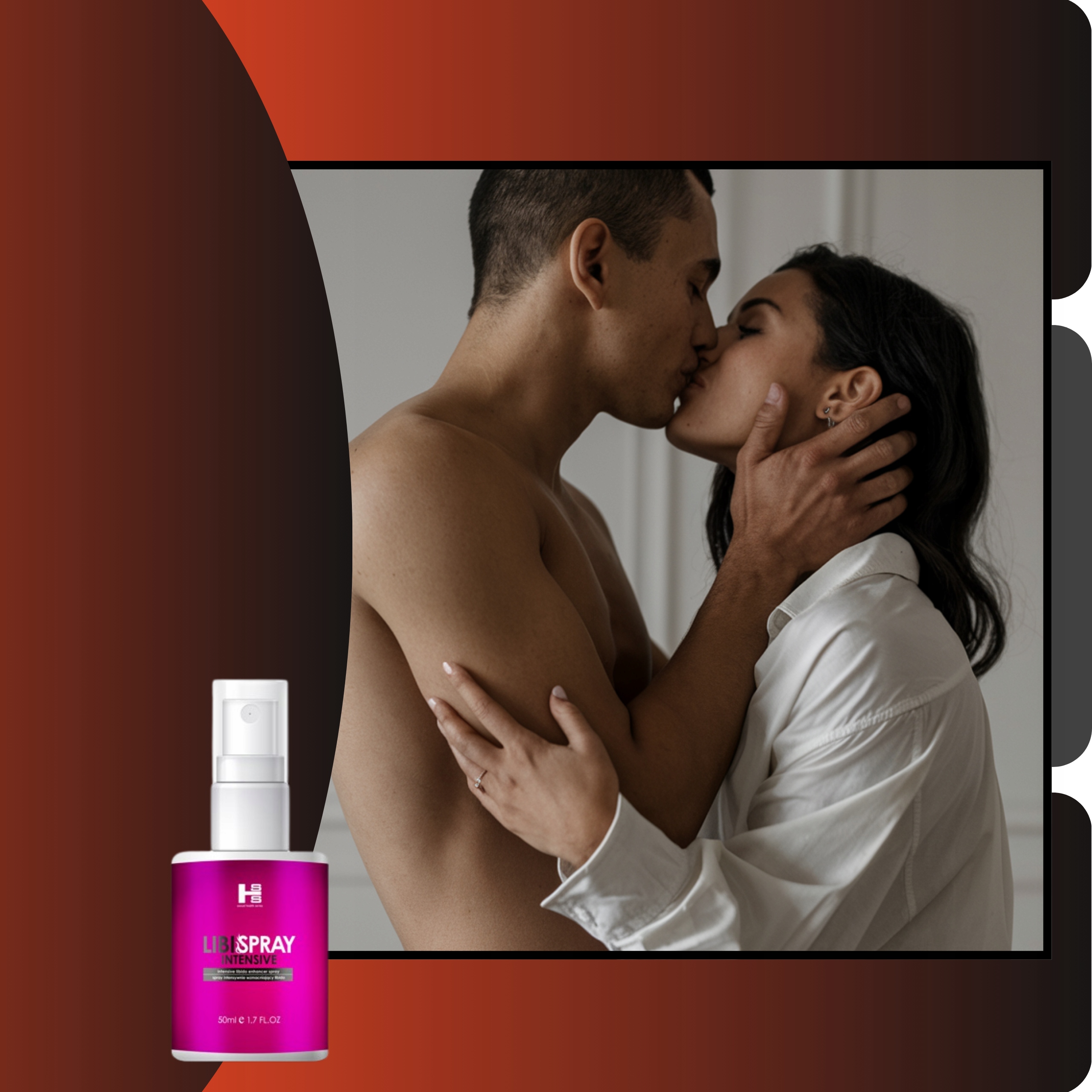 SPRAY FOR VAGINA STRESSING LibiSpray MEGA ORGASM libido for women 50 ml Name Spray LibiSpray Libido Better Sex +publication