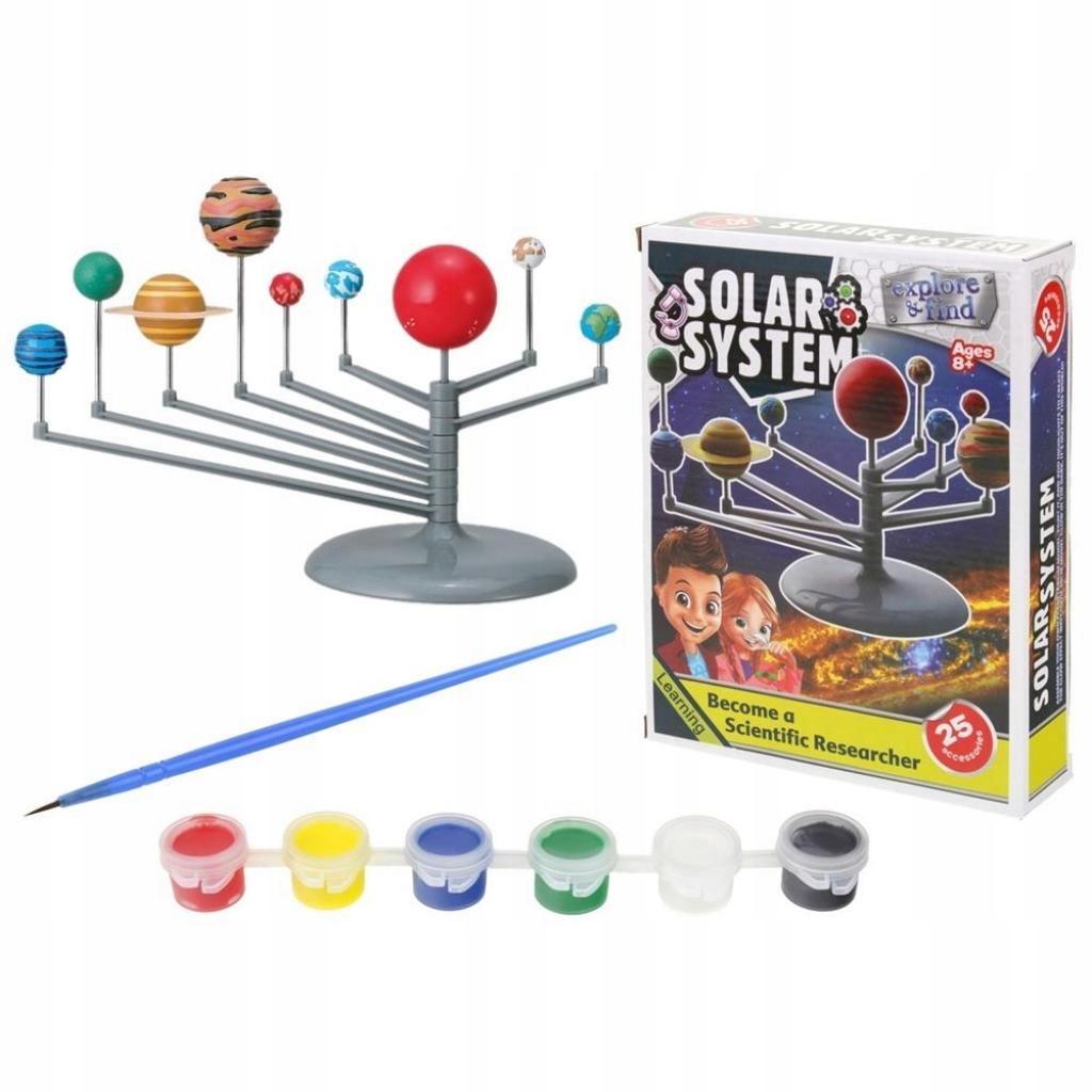 

Puzzle 3D/4D Planety Układ Słoneczny Ziemia