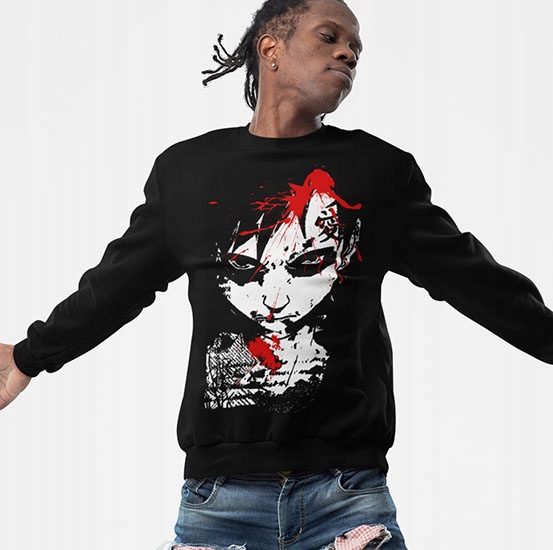 BLUZA NARUTO GAARA BLOOD Marka inna