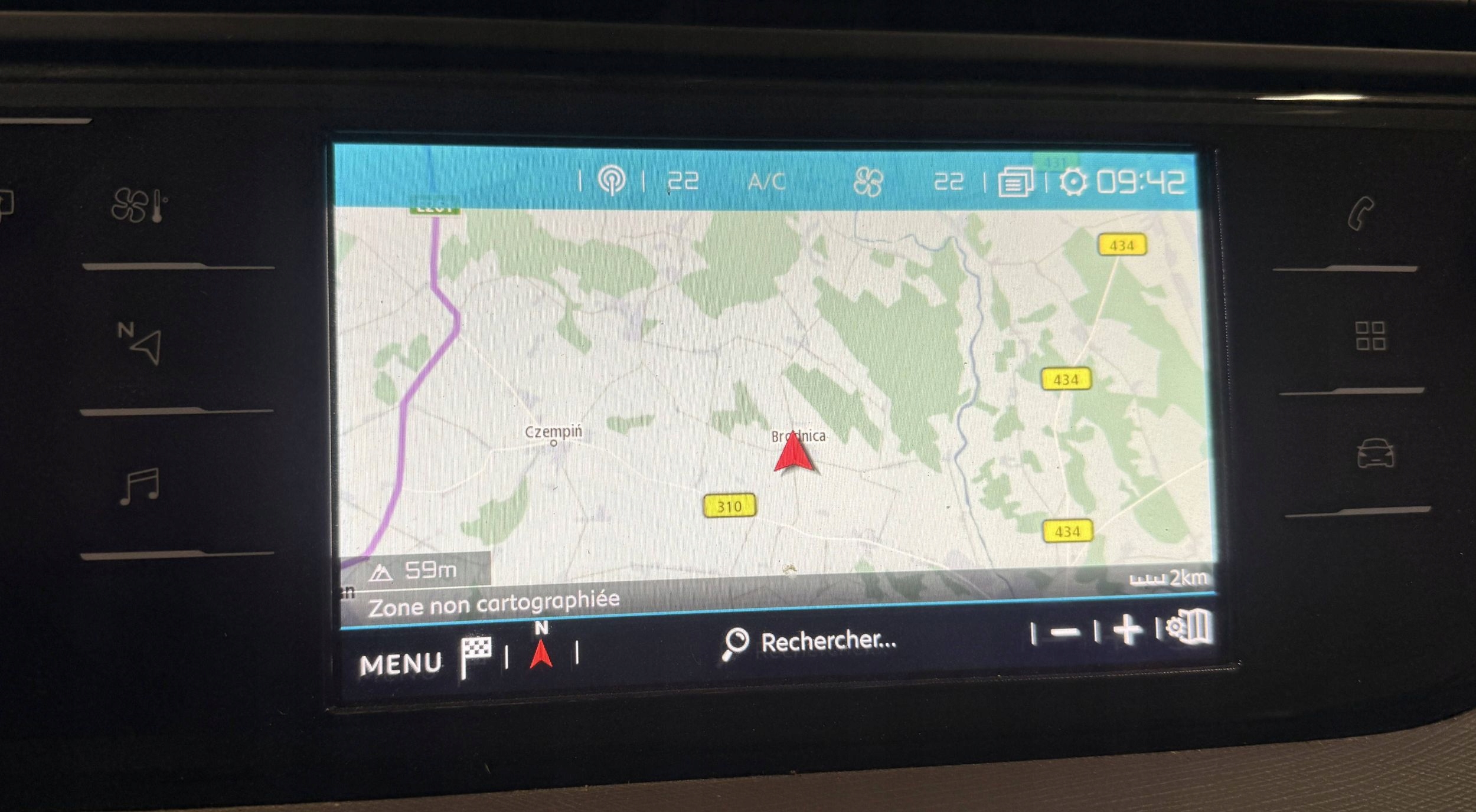 C4 Picasso II ekran display 9813040980