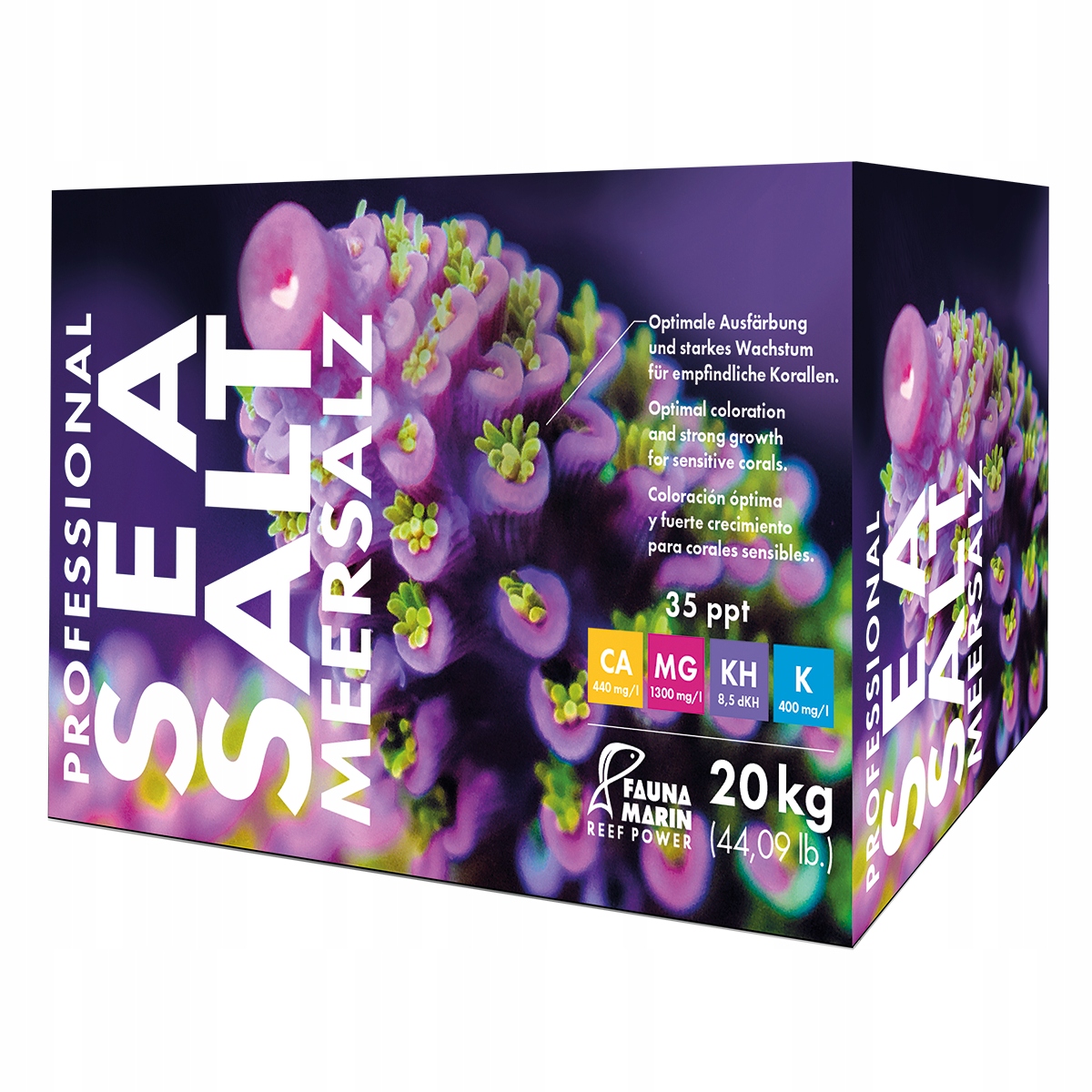 Fauna Marin Professional Sea Salt Sól Morska Do Akwarium 20kg