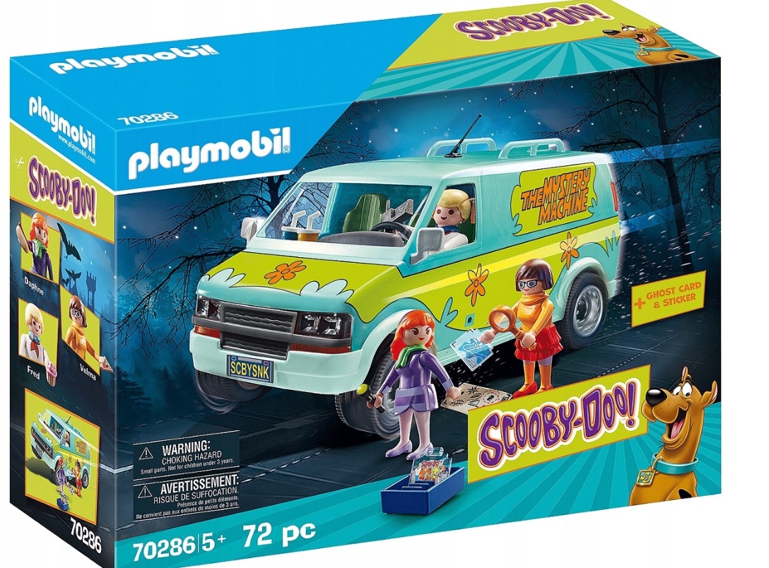 PLAYMOBIL 70286 Scooby Doo Wehikuł Tajemnic Auto