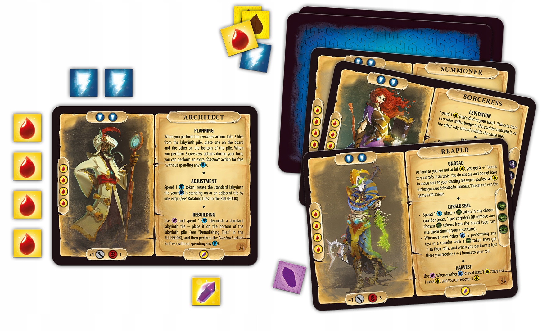 LABYRINTH Paths of Destiny FANTASY board game ENGLISH VERSION (angielska) Wydawca StarHouse Games