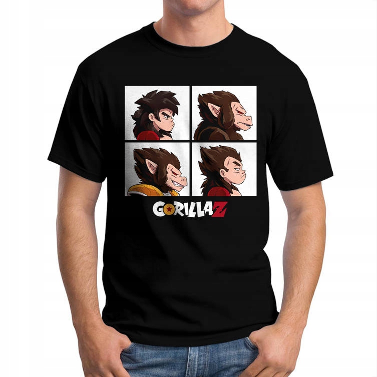 

Koszulka Męska Dragon Ball Małpy M