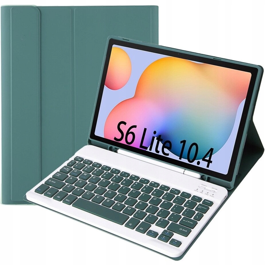 Etui Z Klawiaturą Bluetooth Do Samsung Galaxy Tab S 6 Lite 2020/2022/2024