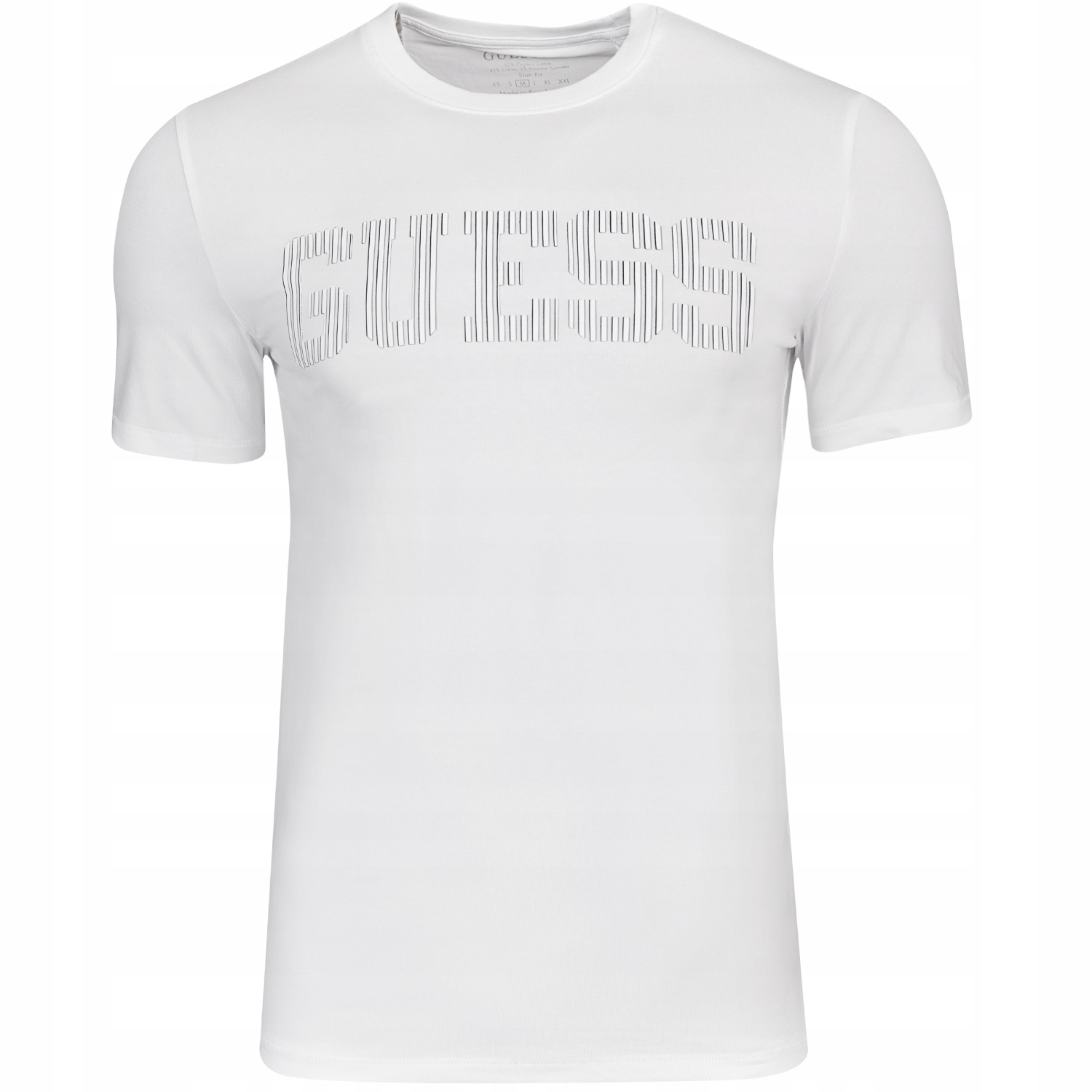 Guess Tričko T-shirt XL Pánské M3RI05 Dárek Bílé