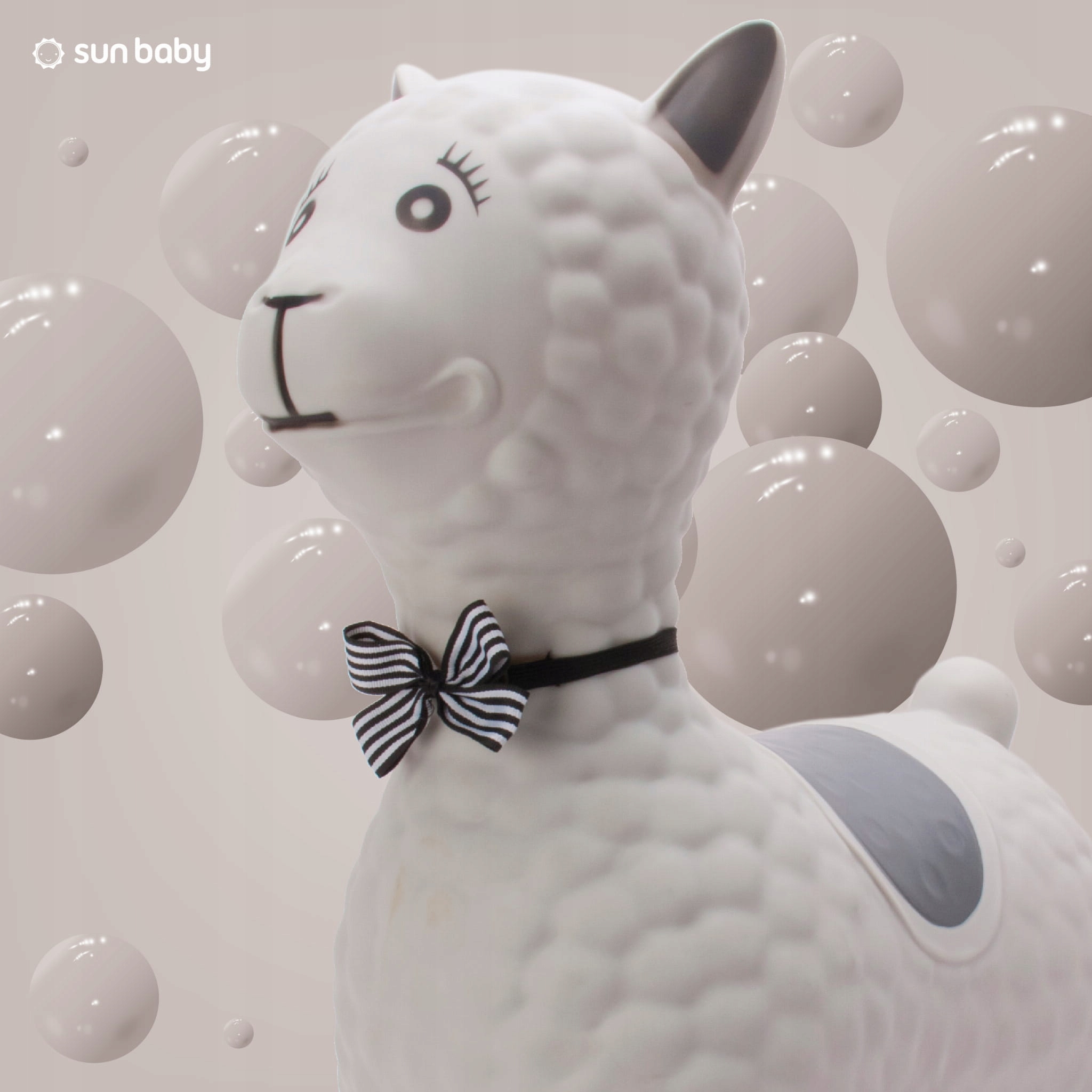 Skoczek dla dzieci gumowy do skakania z pompką na roczek muszka ALPAKA EAN (GTIN) 5907478643713