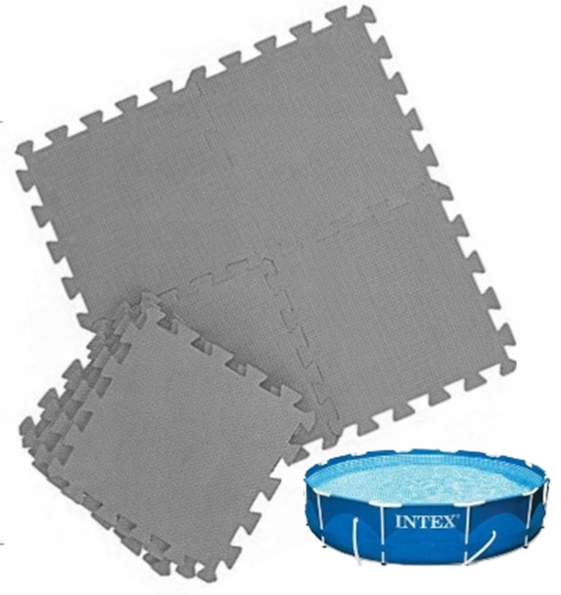Penová Podložka Do Bazéna Intex Metal Frame 305x76CM Puzzle Pena