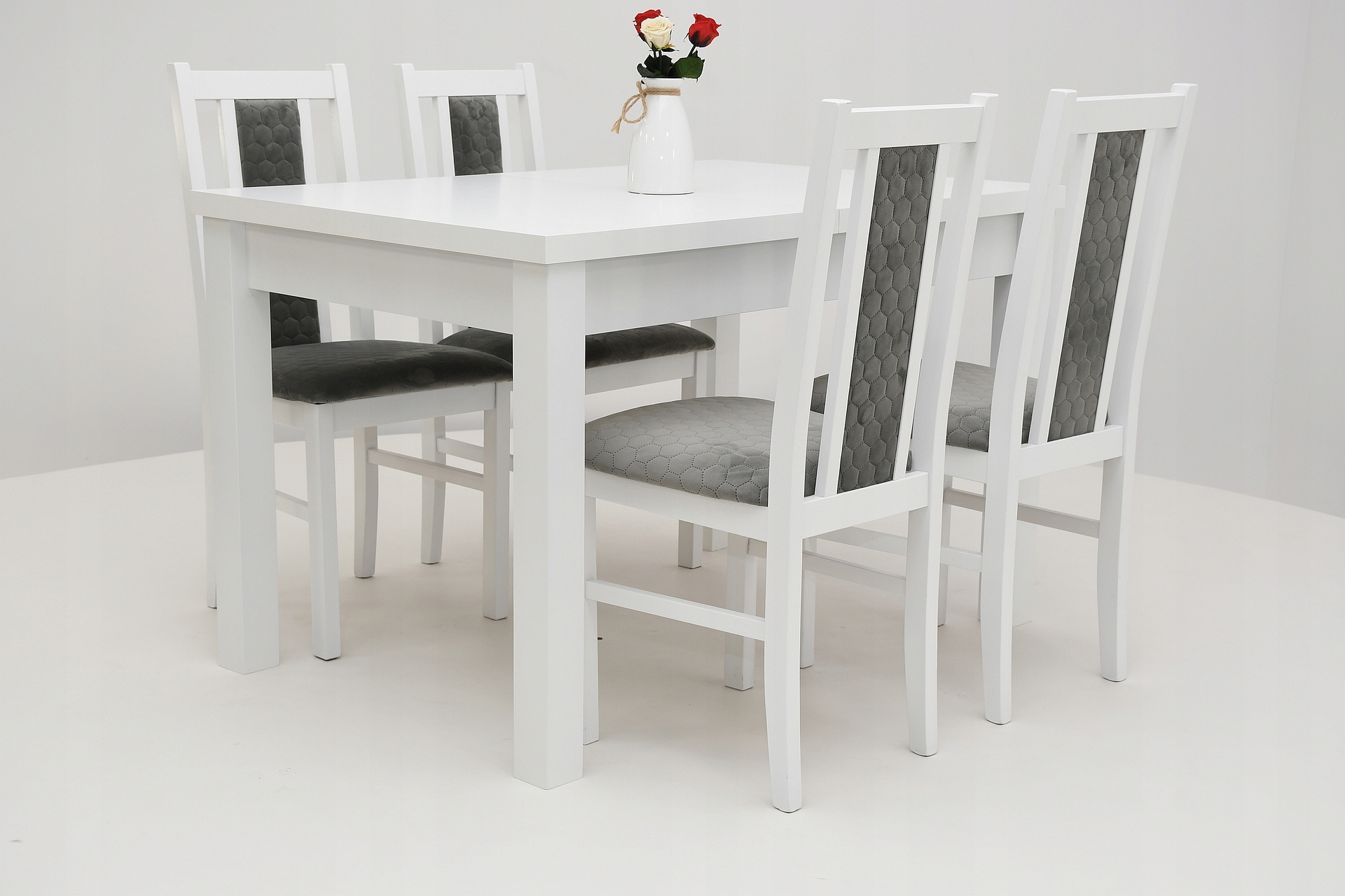 Biały odporny stół i krzesła ! Kod producenta S18LAMINATBOS14