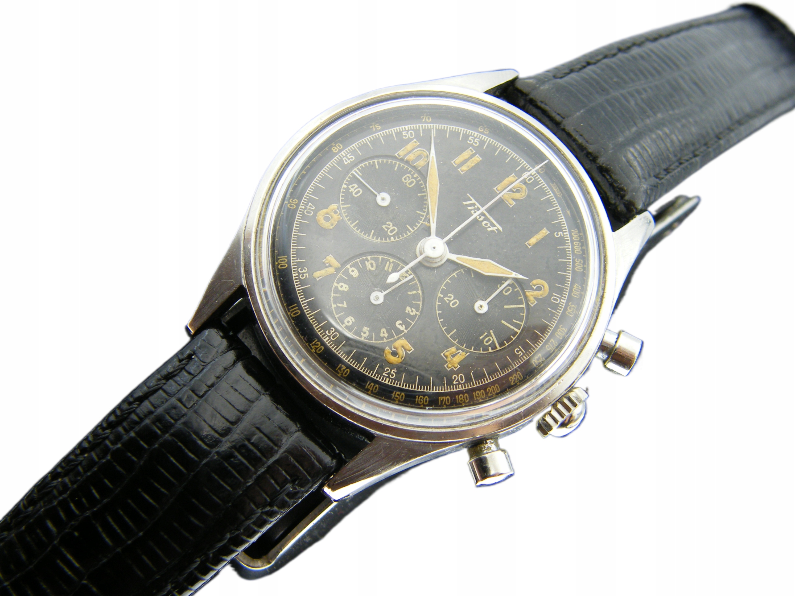 Tissot Chronograph Ref:6216-5 z 1940 roku Rarytas
