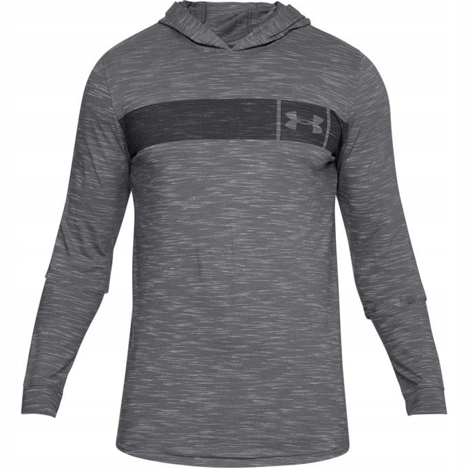 Mikina Under Armour Sportstyle Core Hoodie Men Gray S
