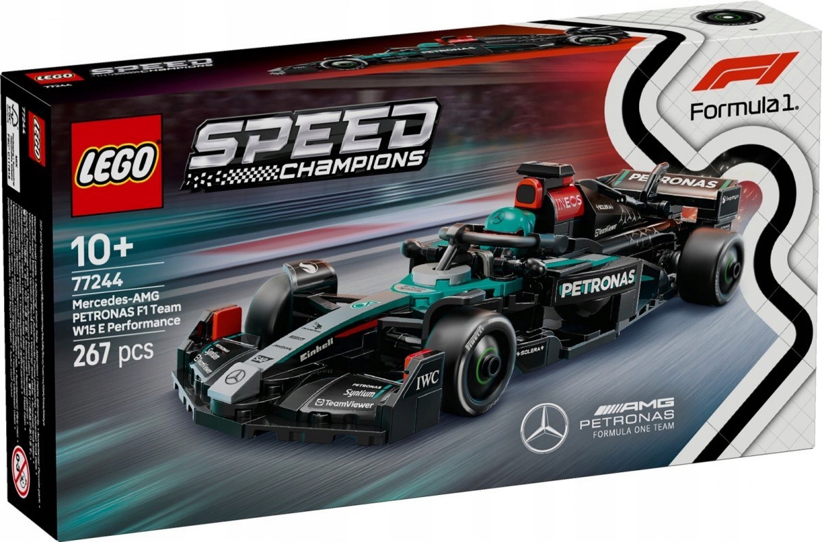 Stavebnice Speed Champions 77244 Formule F1 Mercedes-AMG W15
