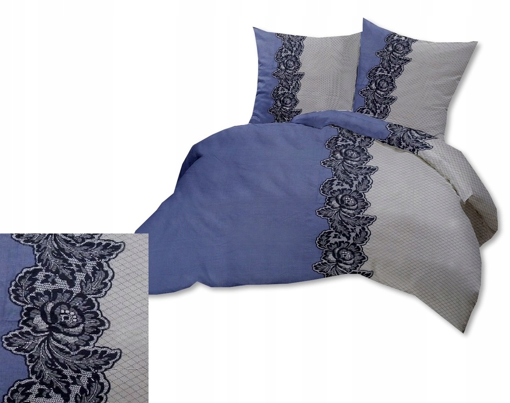 Hotelové Povlečení 140x200 cm Povlak 70x80 Bavlna 100% vzor: Sofie