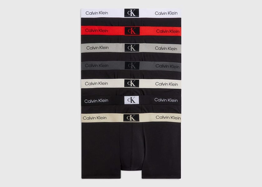 Calvin Klein Boxerky 000NB3582A S Trunk 7PK