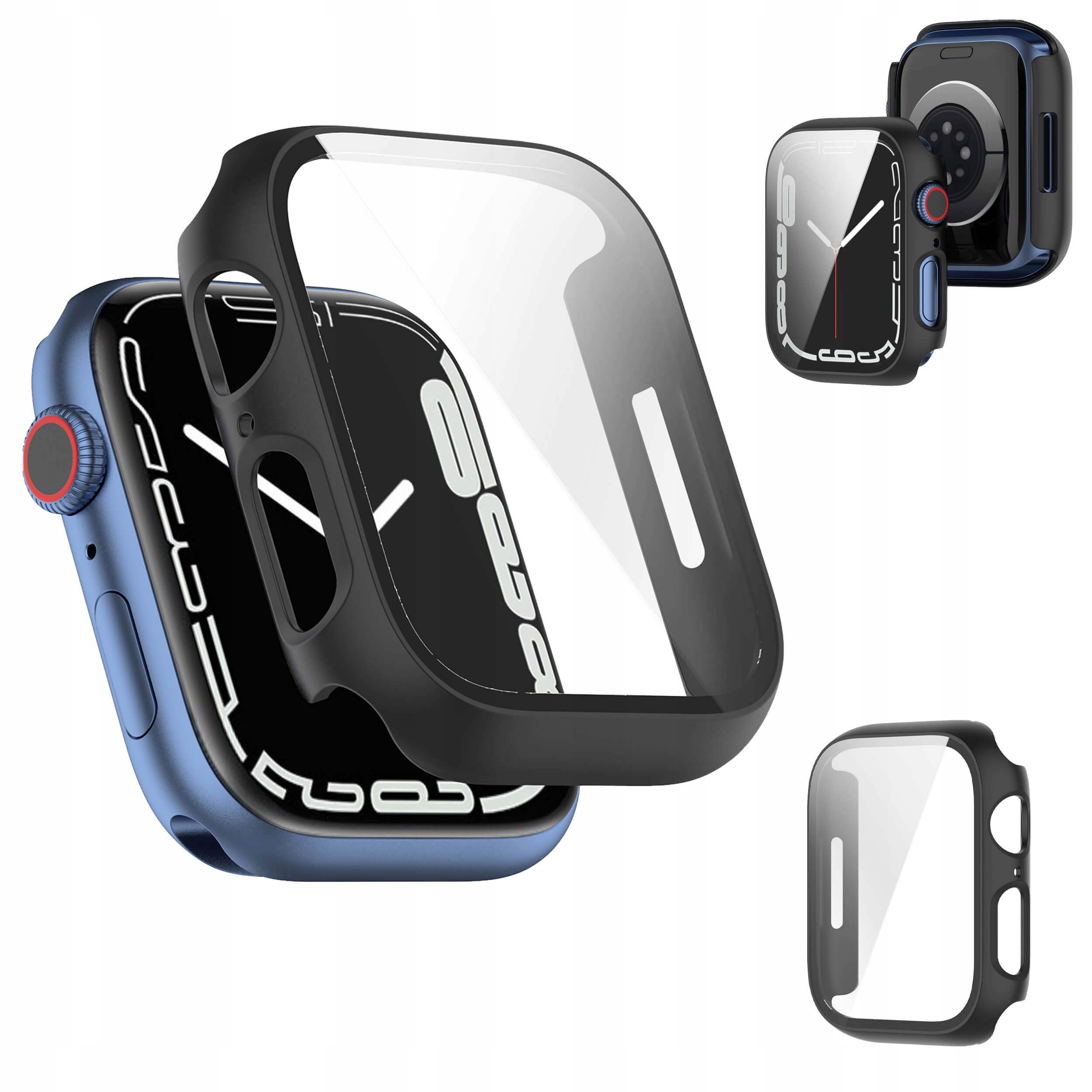 

Etui case z szkłem do Apple Watch 7 41mm