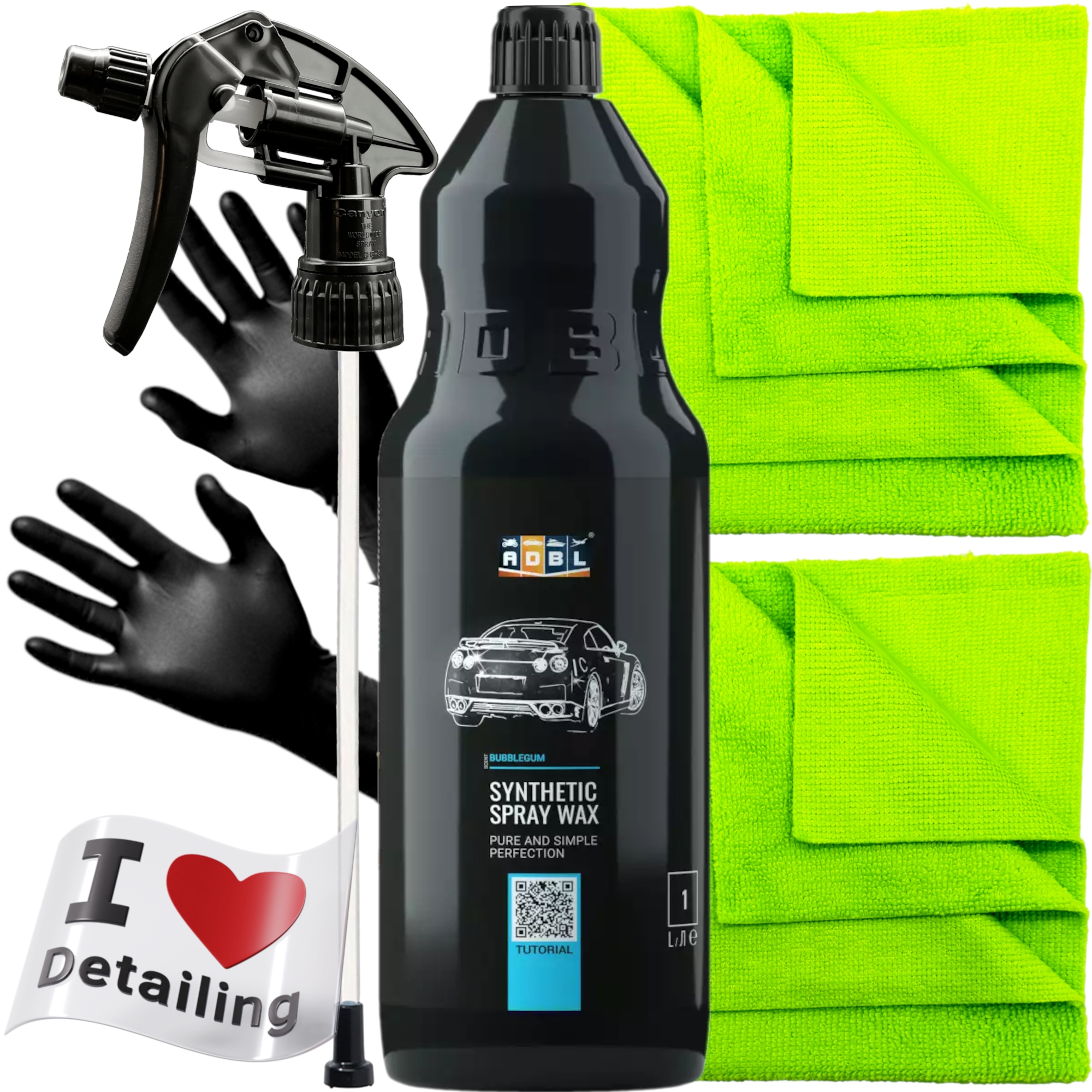 ADBL Synthetic Spray Wax SSW 500ml SZYBKI WOSK + 3 mikrofibry GRATIS! Sklep  DeepGloss Kraków