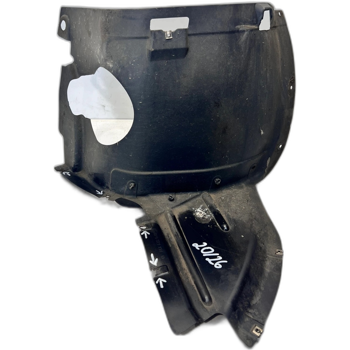 mudguard NOSEK left front AUDI A3 8P 8P0821191D 20/26