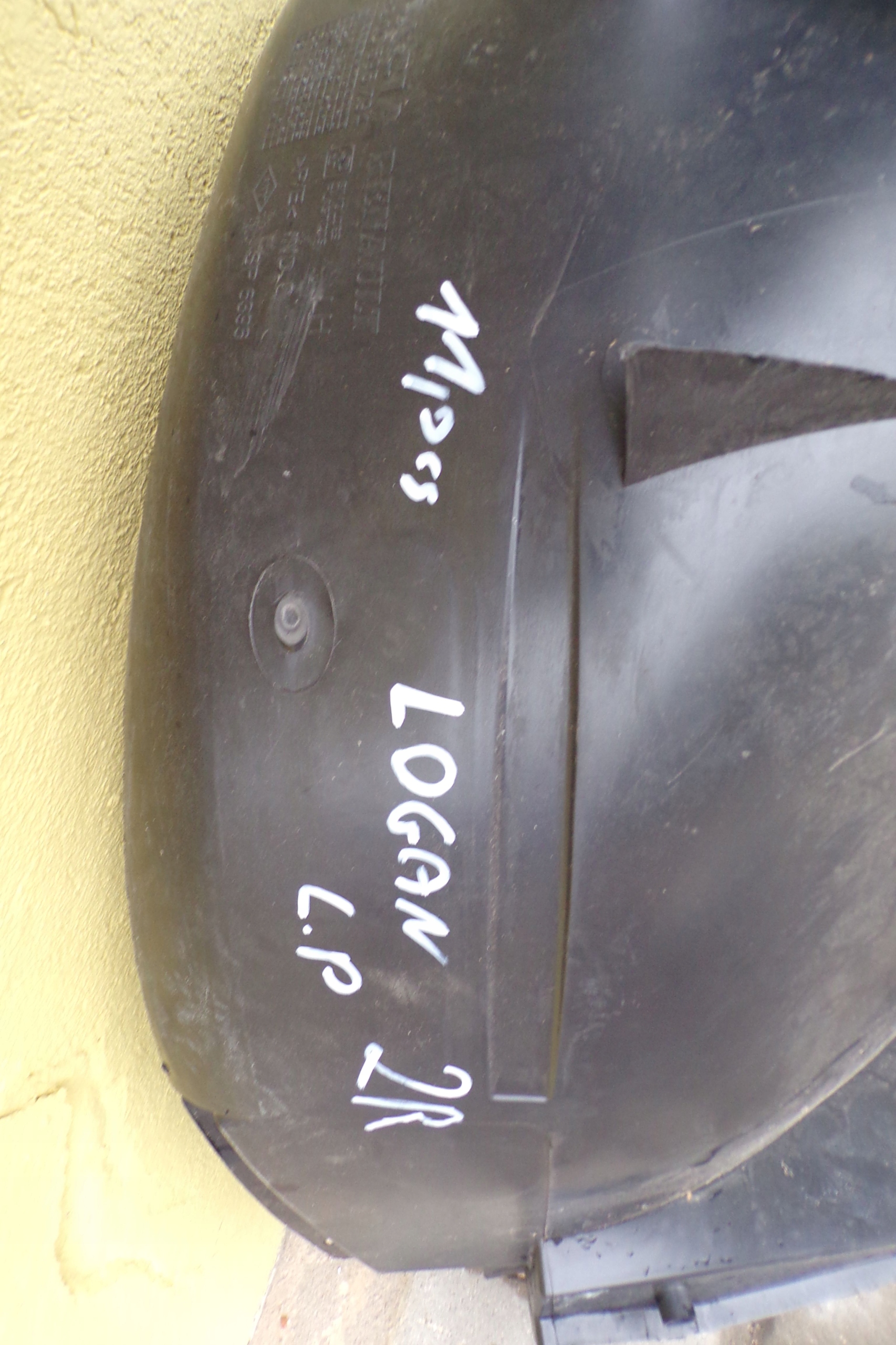 NADKOLE LEWY PRZÓD 6001549270 DACIA LOGAN 04-09 Typ samochodu Samochody osobowe