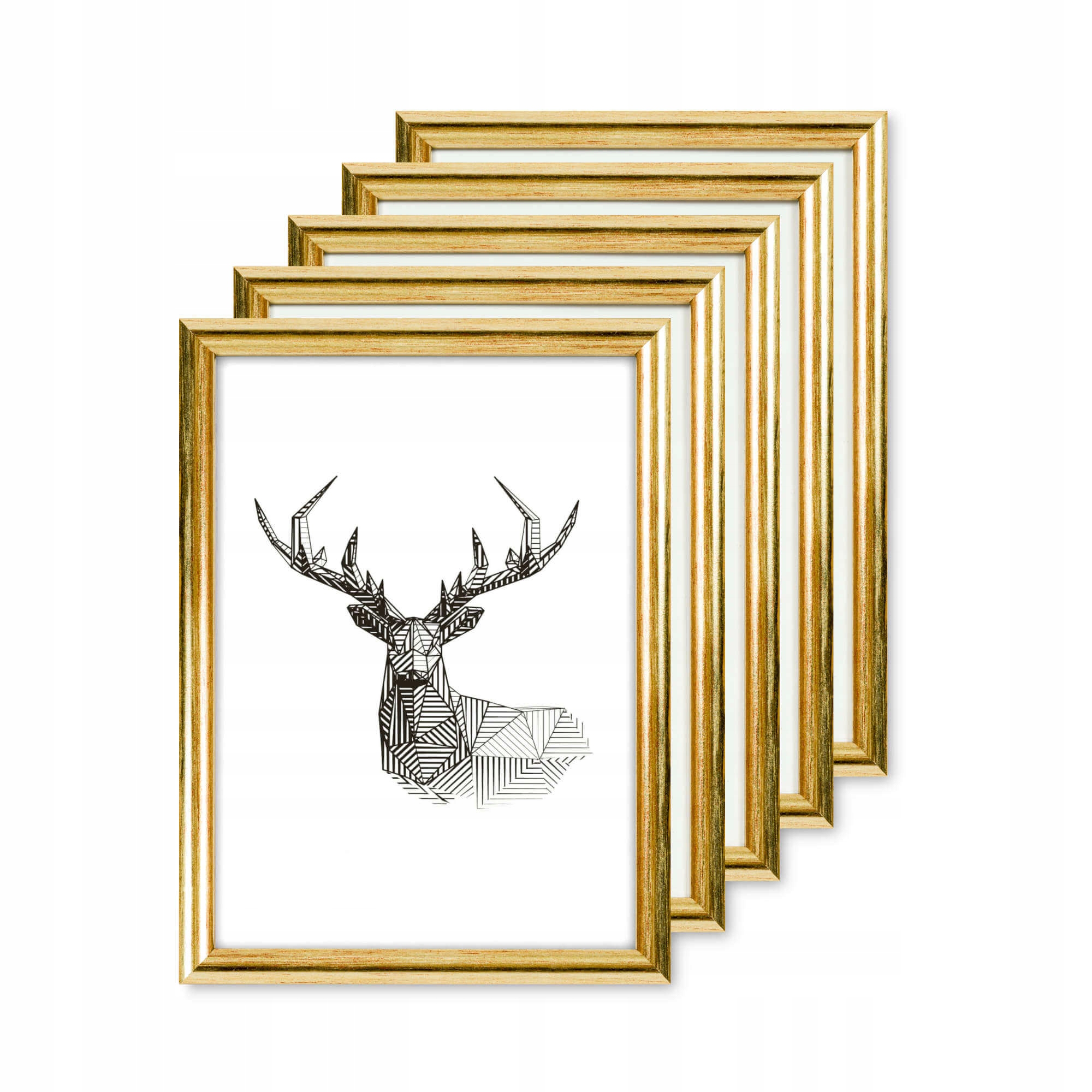 

Zestaw Ramek Ramka Drewniana na Zdjęcia 5szt 13x18