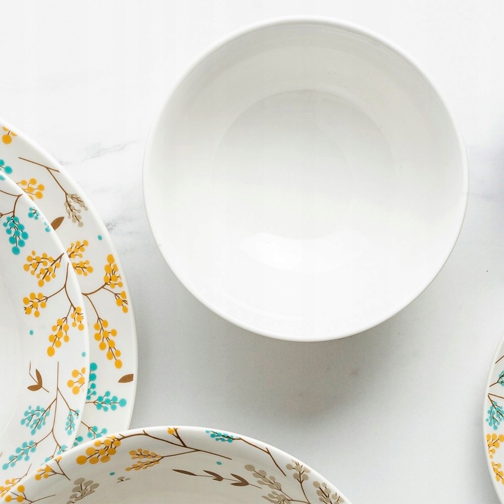 Miseczka MISKA na zupę płatki surówki przekąski salaterka porcelanowa 600ml Linia Lydia