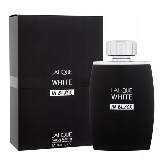 Lalique White In Black 125 ml Parfémovaná voda pro muže Parfém pro muže