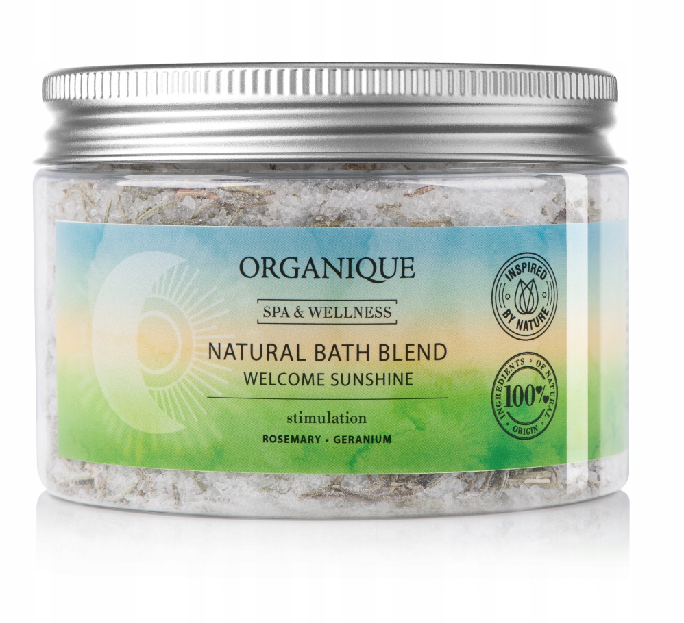 Sól mieszanka kąpielowa Rozmaryn Geranium ORGANIQUE