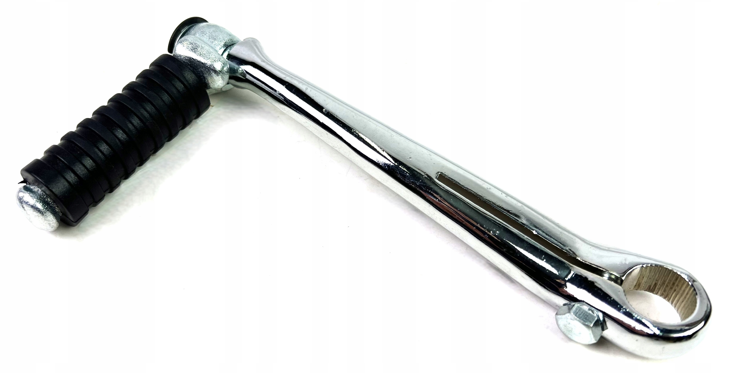 Dźwignia rozrusznik startera nożnego kopnik kopniak Mz Etz 150 chrom Tajwan