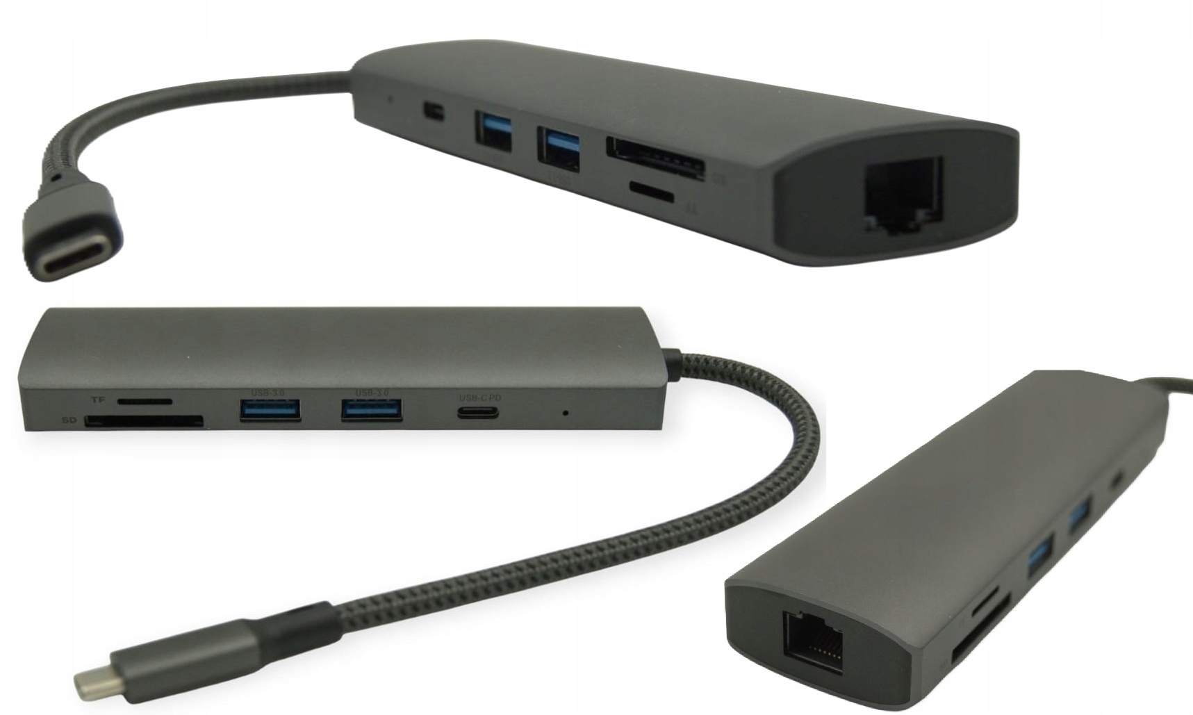 Usb-c hub s Pd nabíjením Čtečka Sd MicroSD pro notebooky Gigabyte multiport