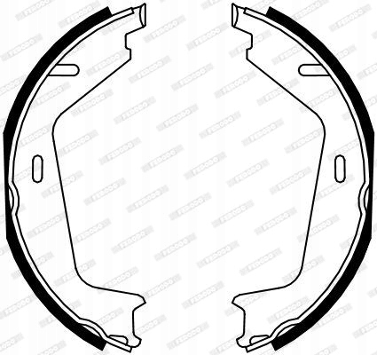 ZESTAW SZCZĘK HAMULCOWYCH, HAMULEC POSTOJOWY Stan opakowania oryginalne