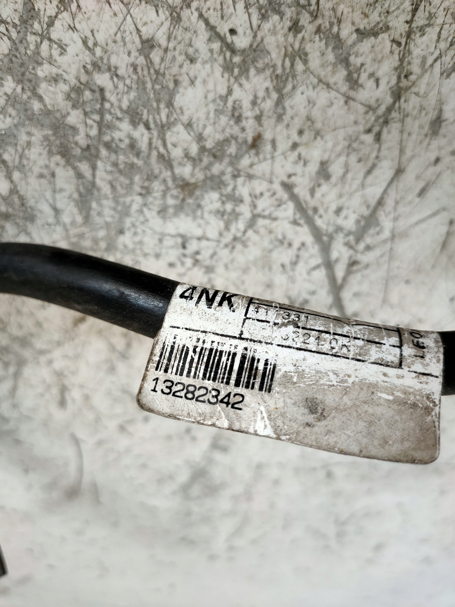 canalisation borne 13282342 OPEL ASTRA J