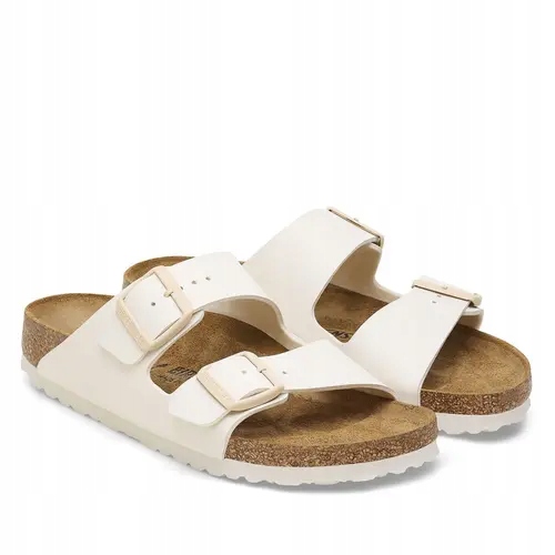 Nazouváky pantofle Birkenstock Arizona 1027339- bílé, velikost 44