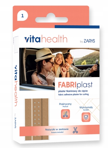 

Zarys Plaster tkanina FABRIplast nożyczki 6cmx1m