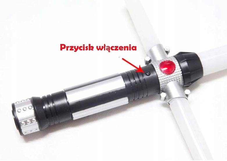 MIECZ ŚWIETLNY ŚWIECĄCY LASER GWIEZDNE WOJNY PRZEBRANIE ŚWIATŁO DŹWIĘK LED Marka inna