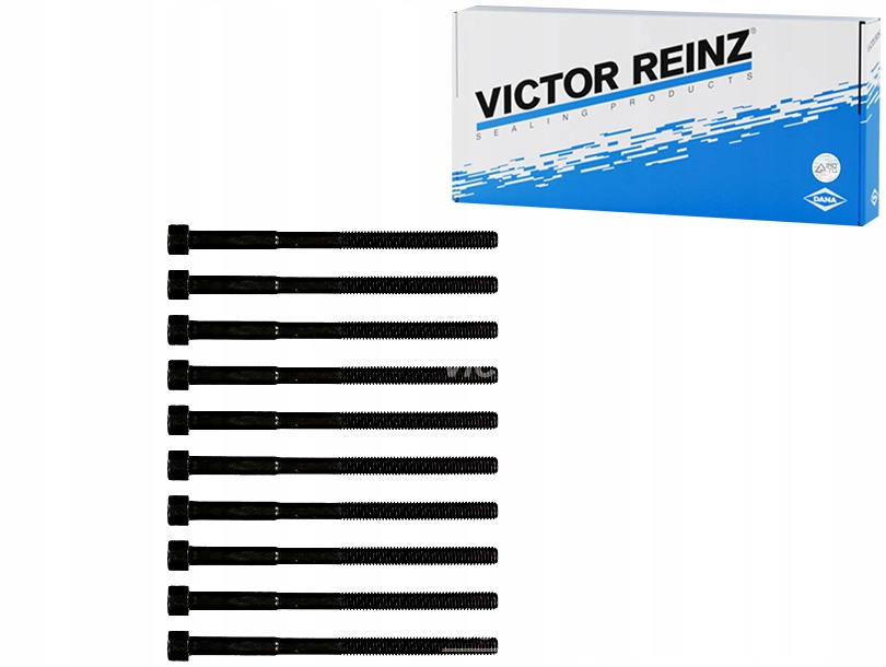 ZESTAW ŚRUB GŁOWICY CYLINDRÓW TOYOTA ALLION I ALLION II BB I COROLLA