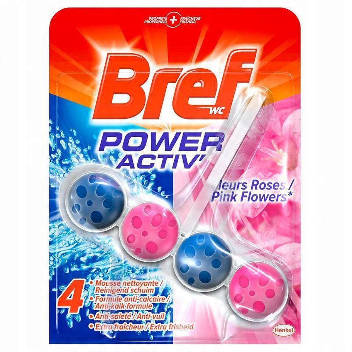 

Bref Power Activ Roses Zawieszka do Wc Kulki 50g