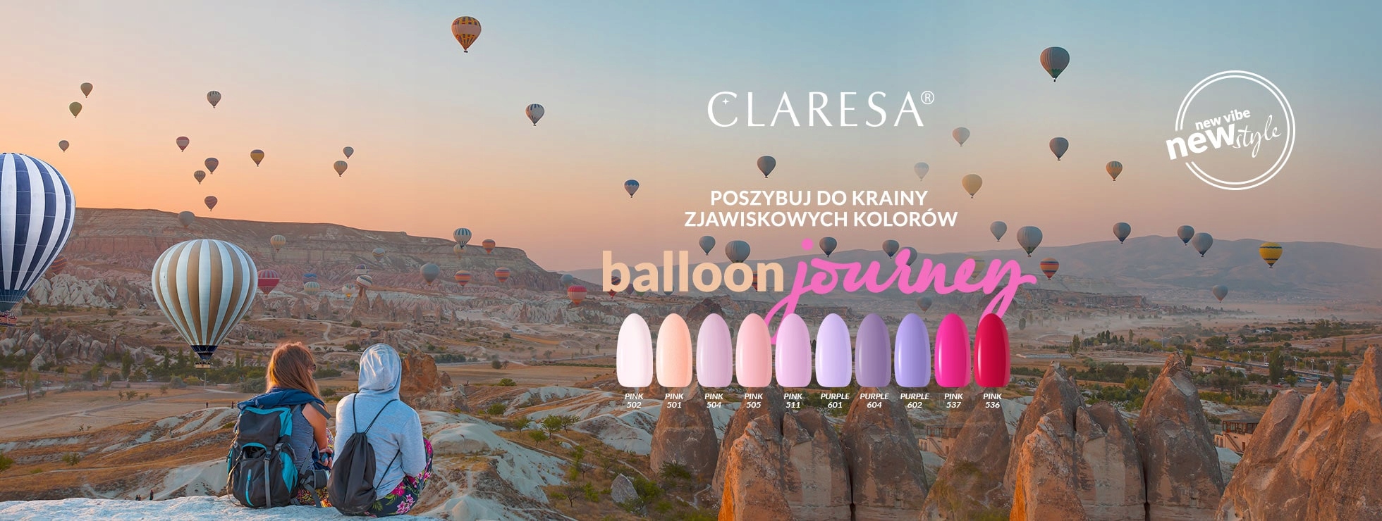 Claresa UV LED Nagellack Collection Hybrid Maniküre Soak Off Nail Polish, Farbe Rosa, Nr 501, 5ml — 14