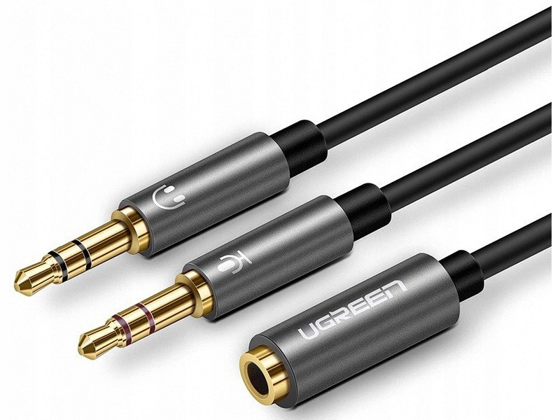 

Adapter 2x Jack 3.5 mm Jack 3.5 mm Ugreen 0.28 m