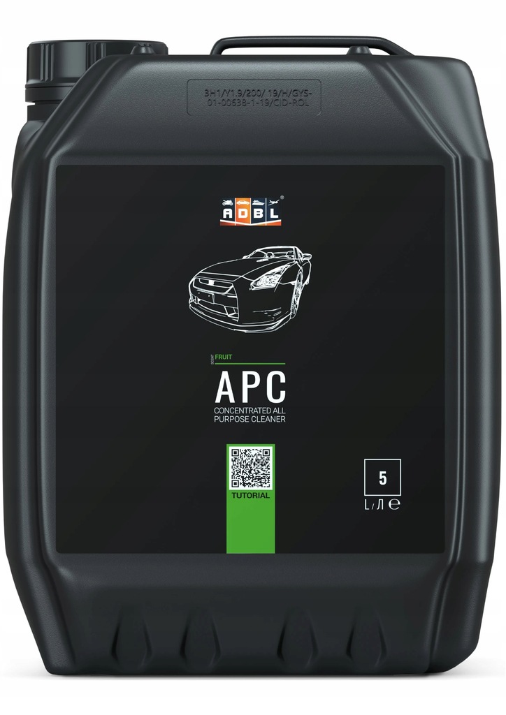 ADBL APC 5L SILNY UNIWERSALNY ŚRODEK CZYSZCZĄCY SAMOCHODU AUTA NIEZAWODNY