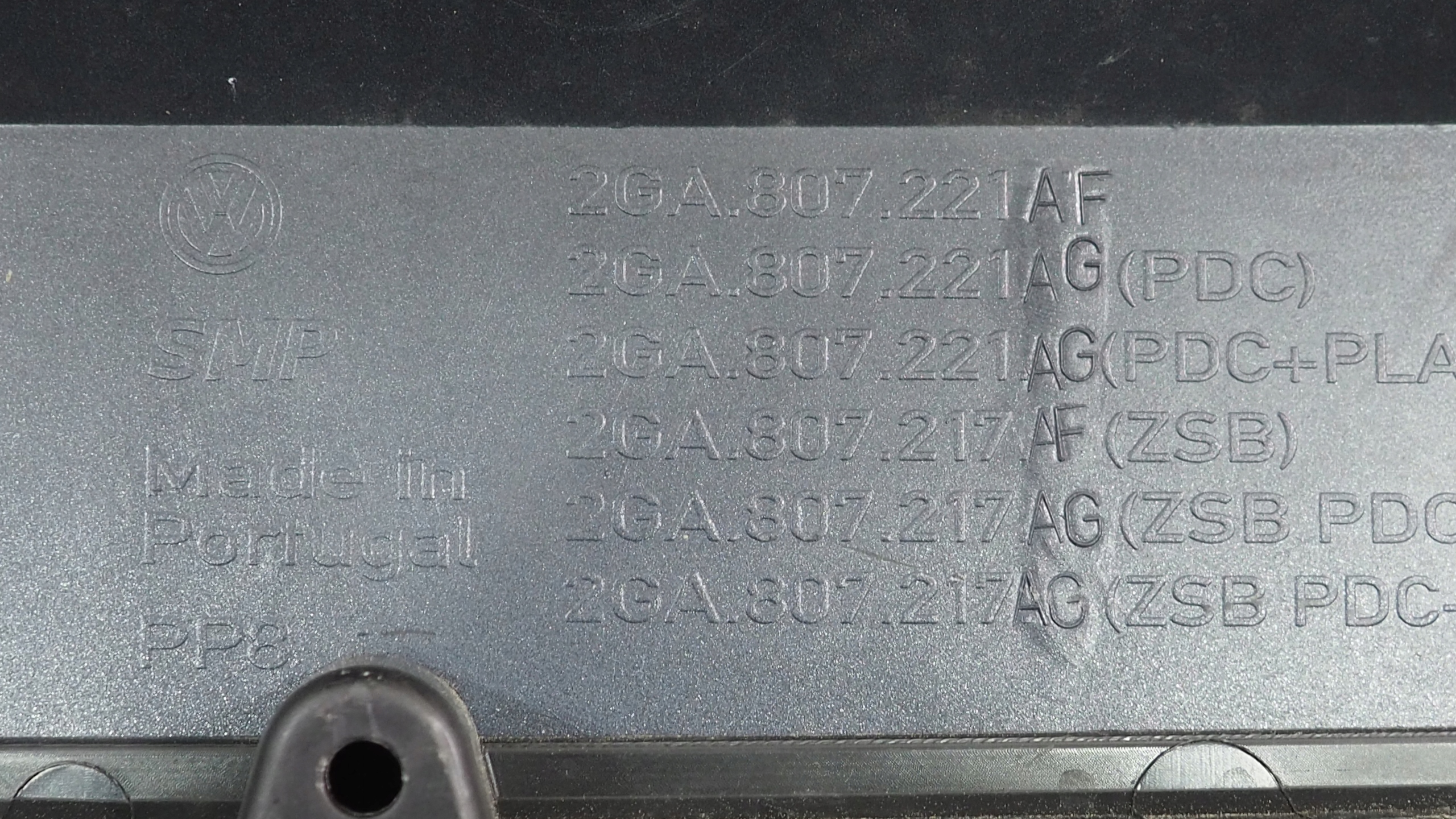 VW T Roc nárazník předek přední 2GA807221AF