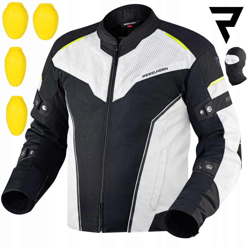 Motocyklová Bunda Rebelhorn Hiflow IV Textilná Vodotesná Darčeky