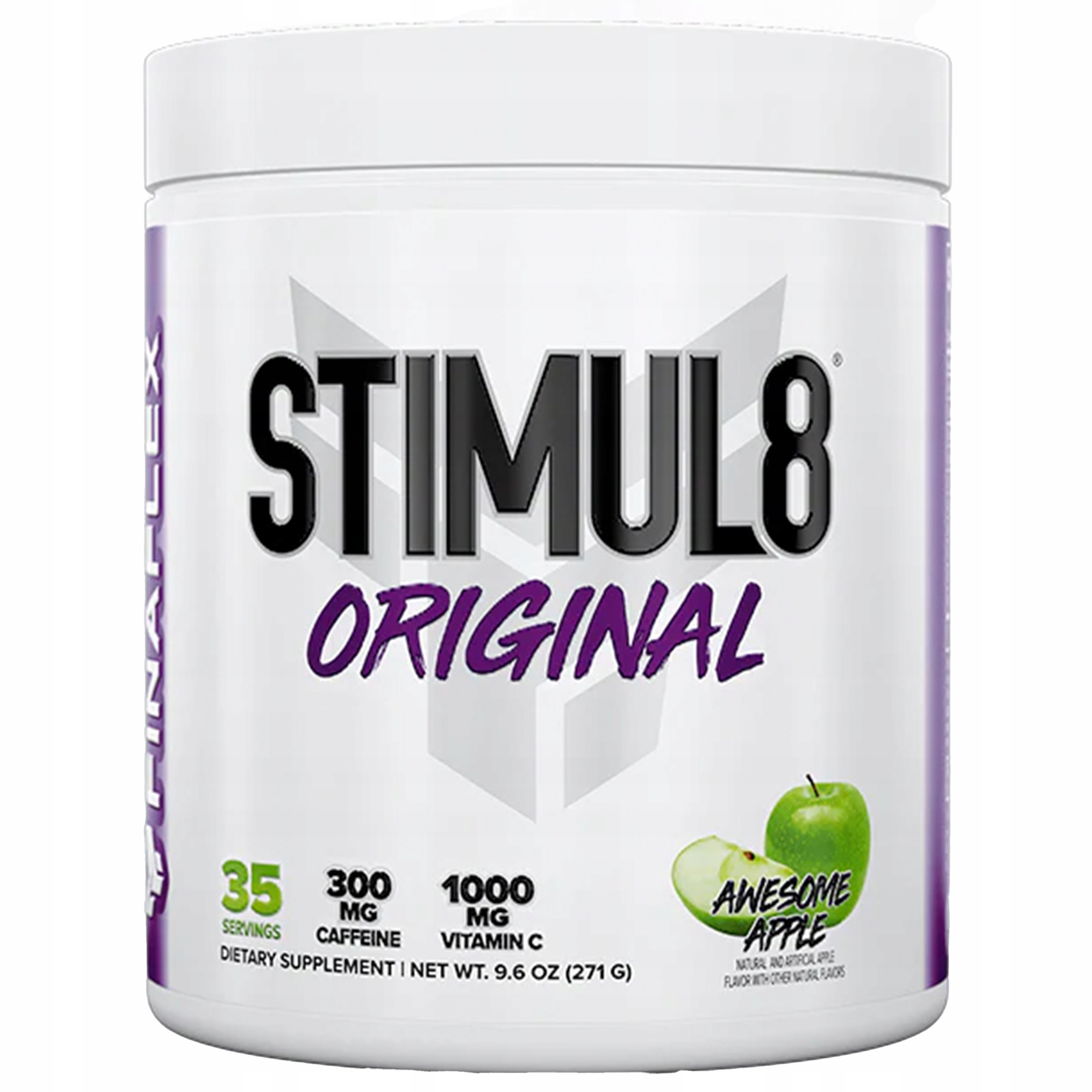 Doplněk Stravy kondicionér FinaFlex Stimul8 Pre-Workout 271 g Jablko