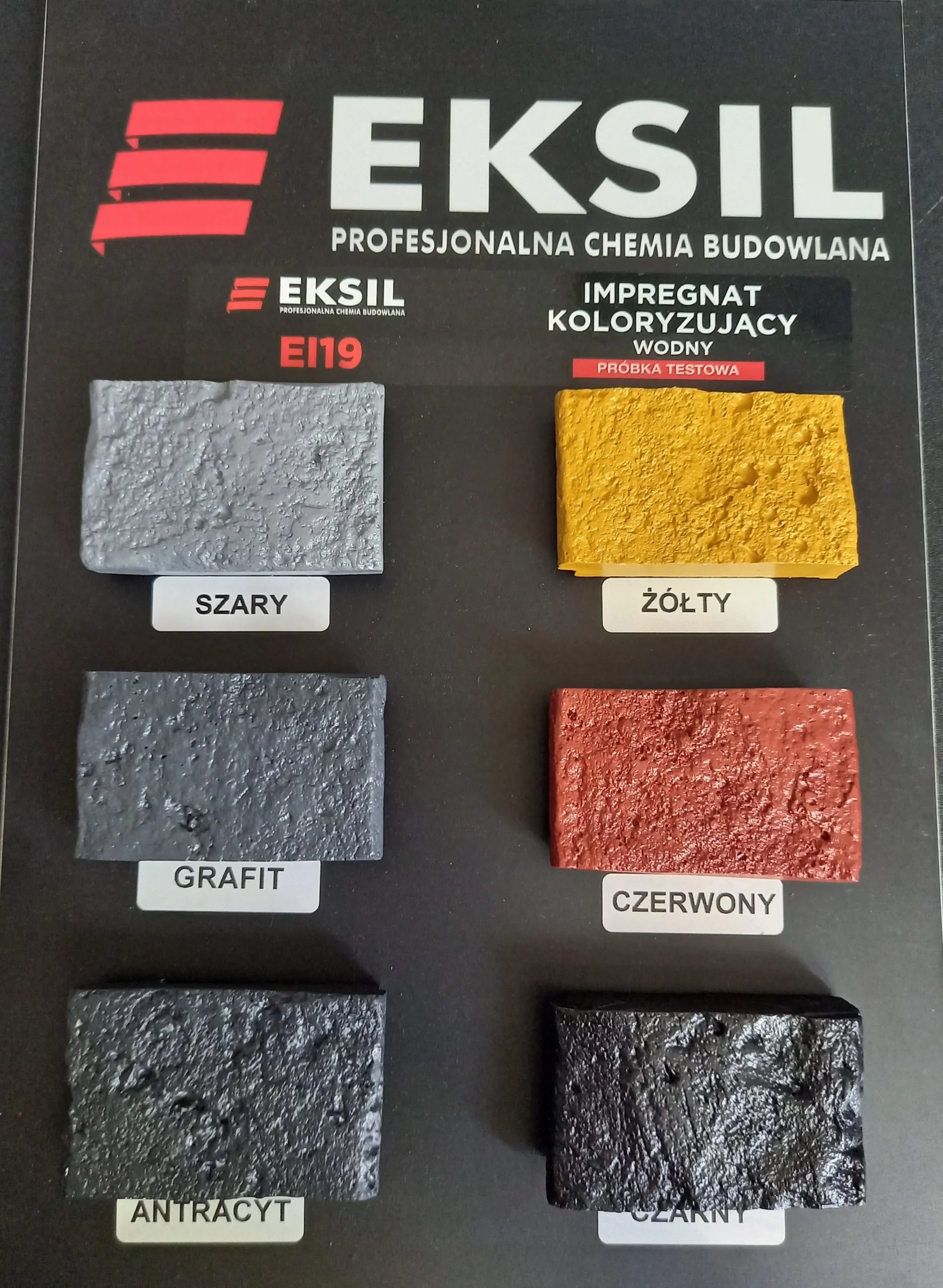 Impregnat koloryzujący Grafit 5L - wodny Eksil Marka Eksil