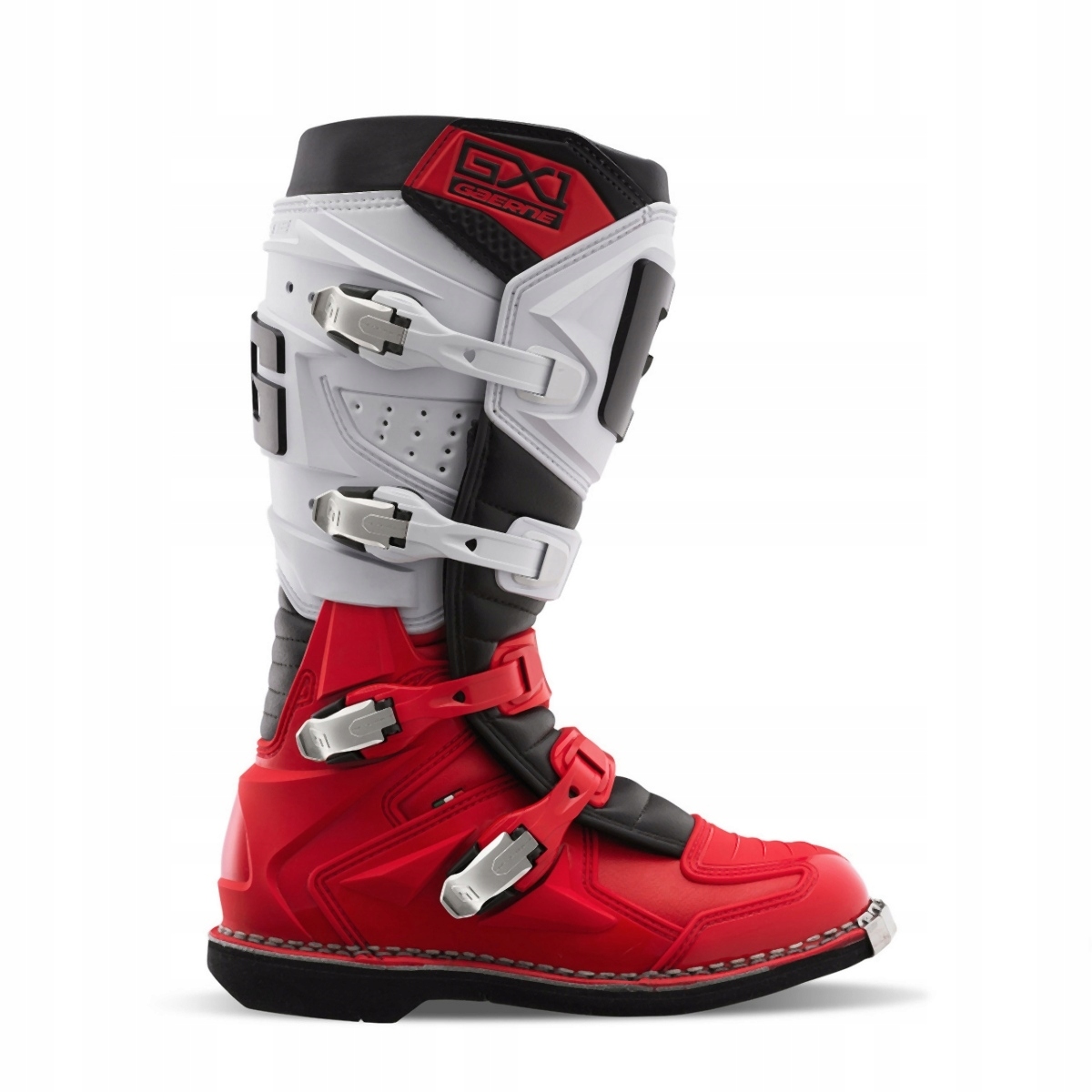 Gaerne Cross/enduro Topánky Model GX-1 Goodyear Farba Červená/biela (44)