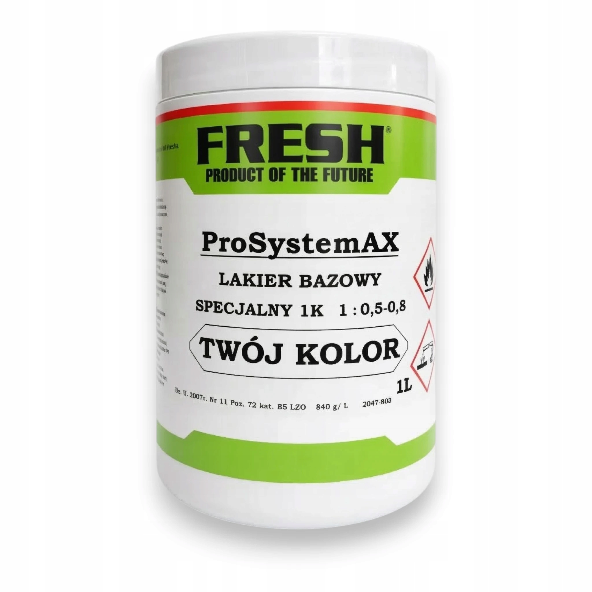 Základní Lak Fresh Pro Acura NH-623 M NH-623 M-4 1 L 2:1 Satin Silver