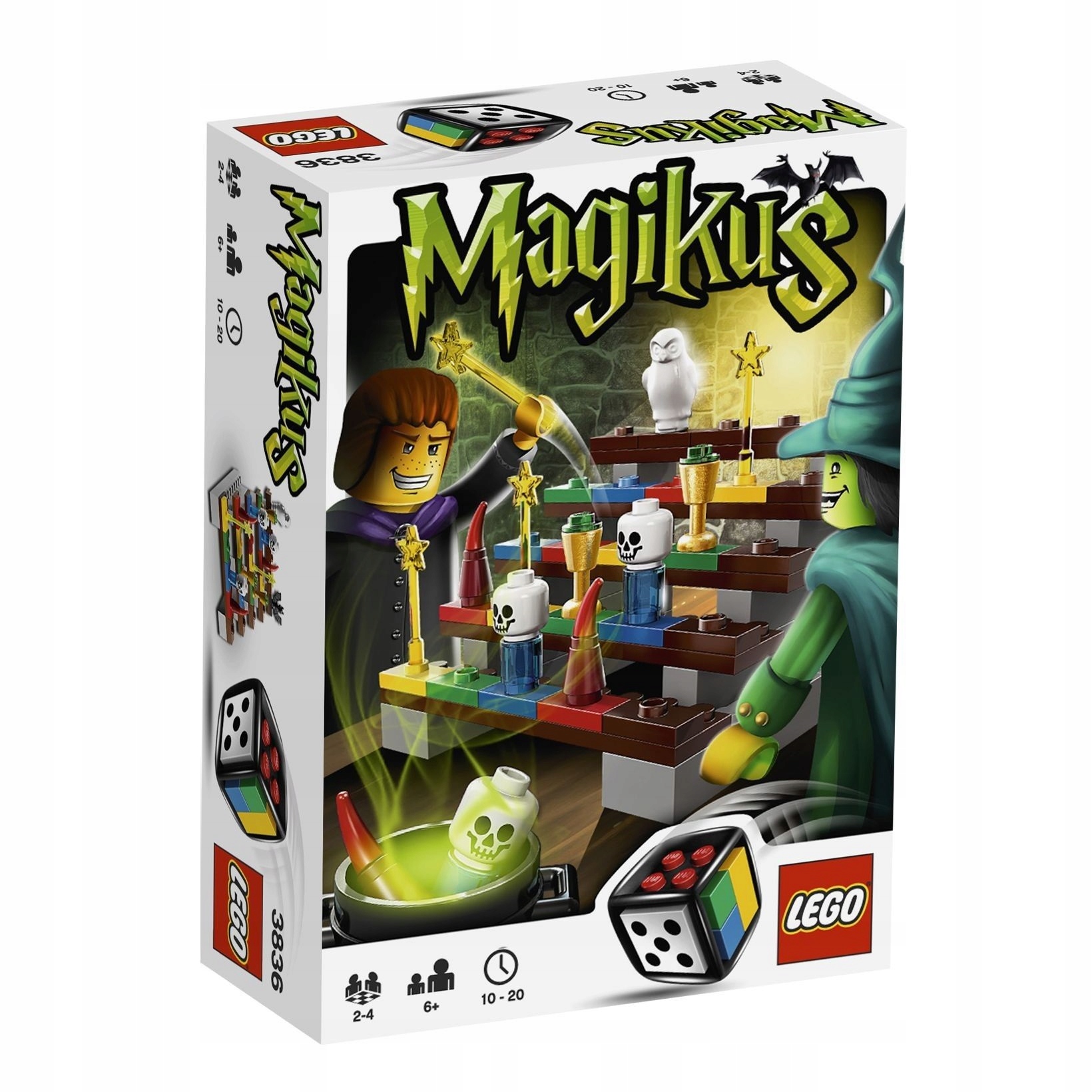 Lego Magikus 3836 gra planszowa Castle Misb