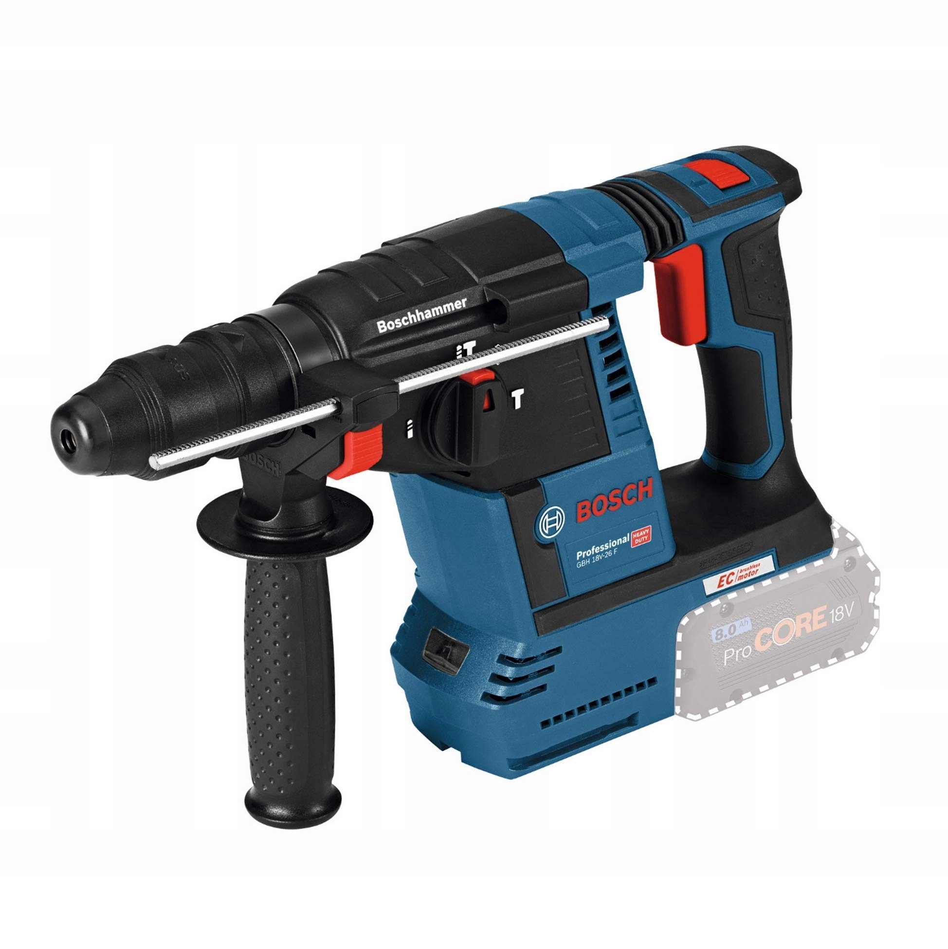 BOSCH Professional Młotowiertarka 18V GBH 18V-26 F SDS Plus Bez Akumulatora — miniatura 3