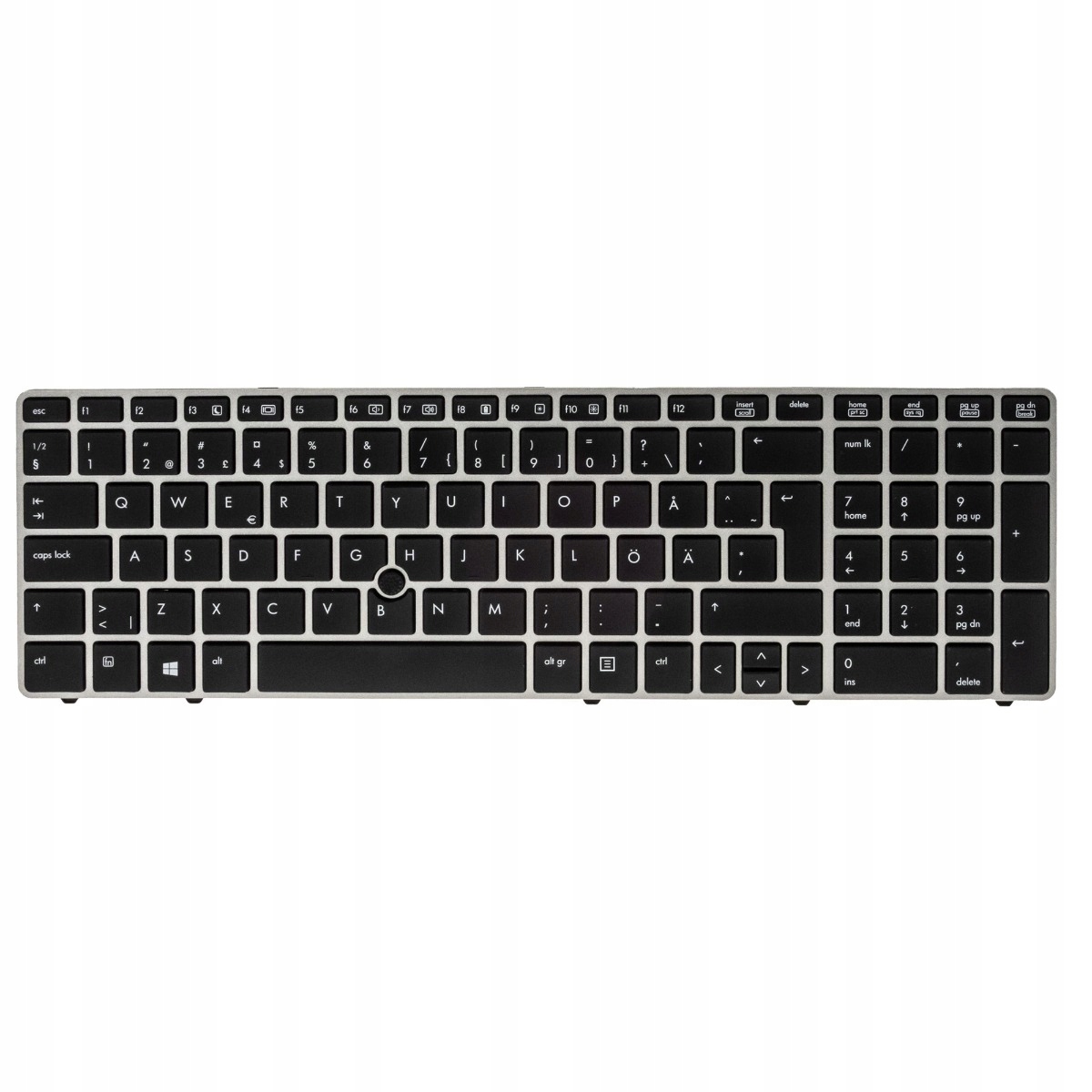 Hp 701986-B71 Qwerty Swe/fin Elitebook 8570P
