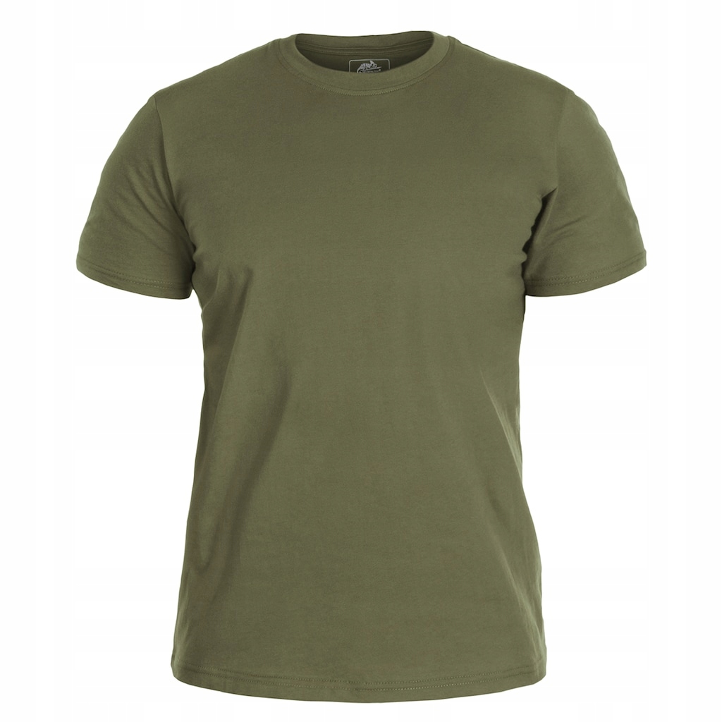 Koszulka bawełniana męska sportowa T-shirt Helikon-Tex Olive Green M