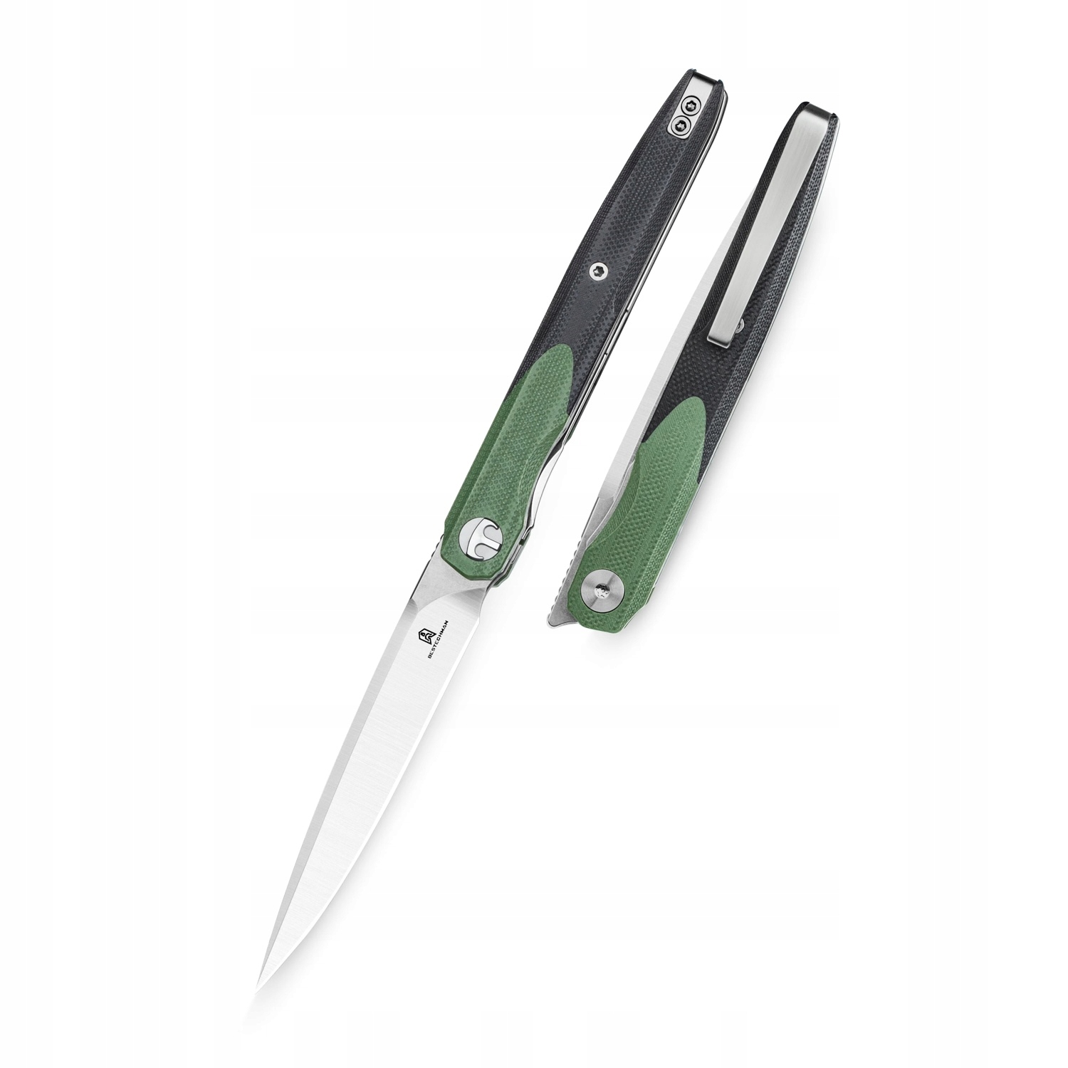 Nůž Bestechman Lanza Liner Lock 14C28N ODGreen/Black G10 od Kombou