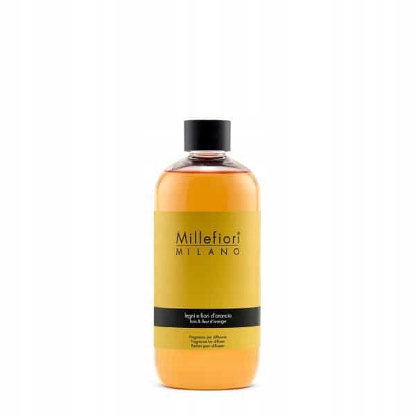 Millefiori Milano Fragrance Diffuser Legni e Fiori d´Arancio Refill 500 ml